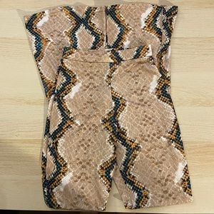 Skinny Bellbottom Pants